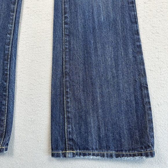 Miss Me Marilyn Jeans Womens 26 Blue Denim‎ Bootcut Dark Wash Low Rise Pants - Picture 4 of 16